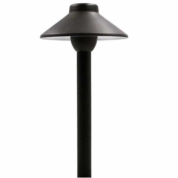 Professional Medium Brass Path Light - Landscape Lighting Outlet